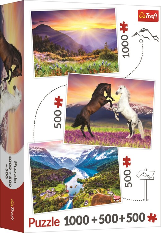 Puzzle Krásy Prirody 3v1