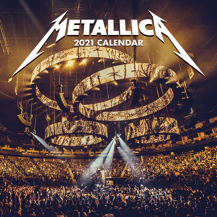 Naptár 2027 Metallica