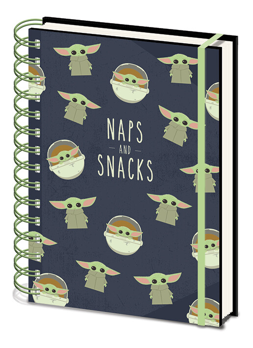 Quaderno Star Wars: The Mandalorian - Snacks and Naps