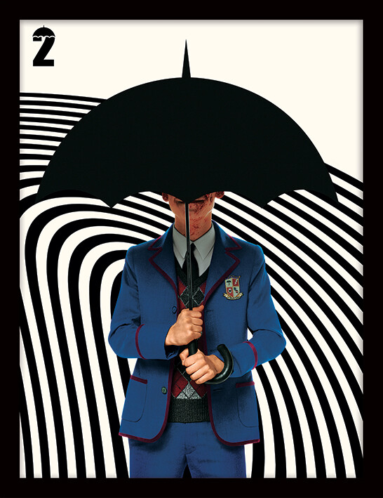 Lámina enmarcada Umbrella Academy Five| Pósters, cuadros