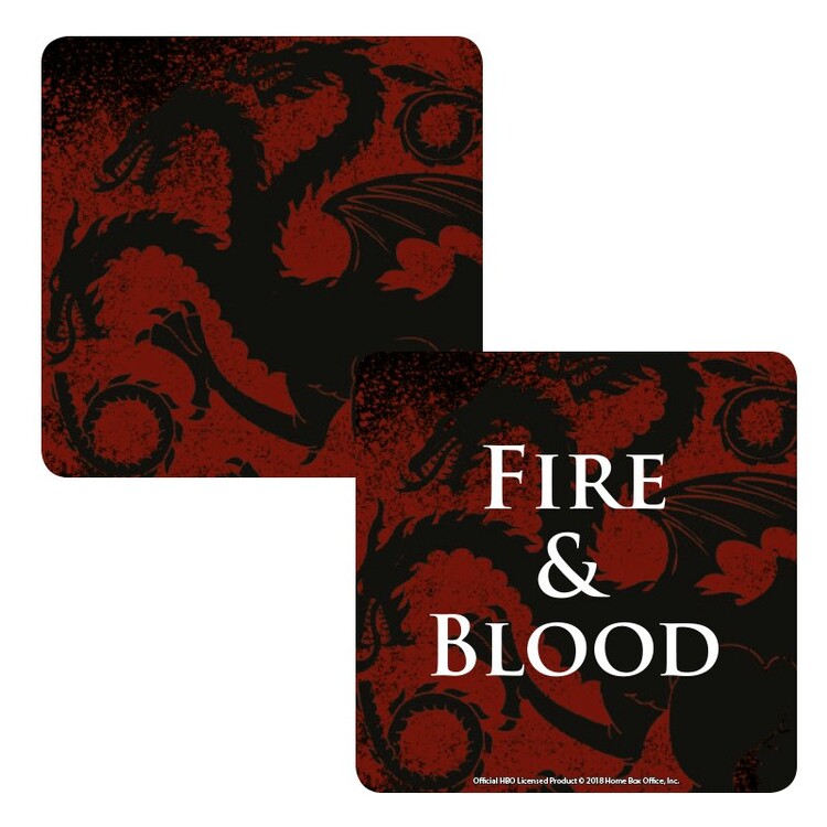 Sottobicchiere Il Trono di Spade - Targaryen