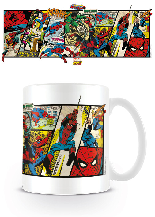 Koffie mok Marvel Comic - Spider-Man Panels