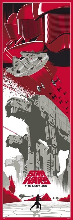 Plakát, Obraz - Star Wars: Epizoda VIII - Poslední z Jediů, (53 x 158 cm)