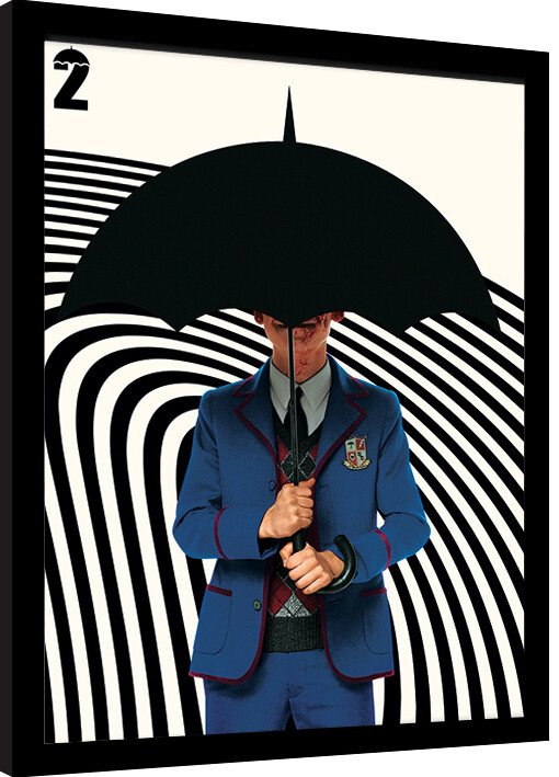 Poster enmarcado Umbrella Academy - Five
