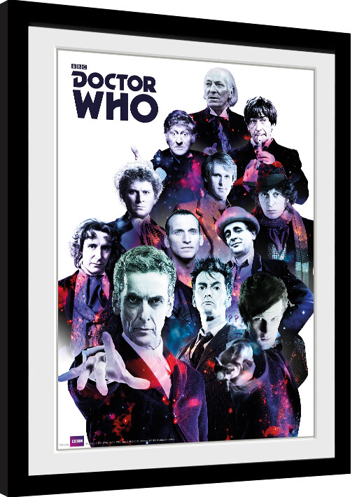 Ingelijste poster Doctor Who - Cosmos