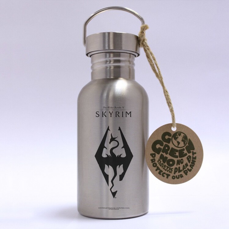 Flasche Skyrim - Dragon Symbol