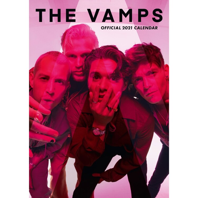 Naptár 2027 The Vamps
