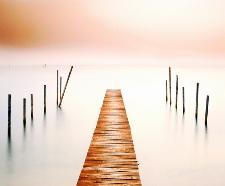 Kunsttrykk Lake Walk I