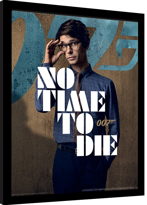 Poster incorniciato James Bond: No Time To Die - Q Stance