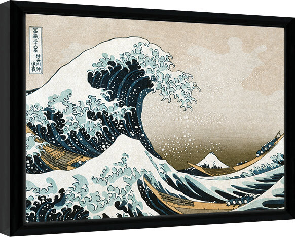 Zarámovaný plagát Kanagawa - Great Wave