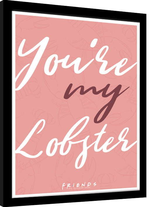 Gerahmte Poster Venner - You are my Lobster