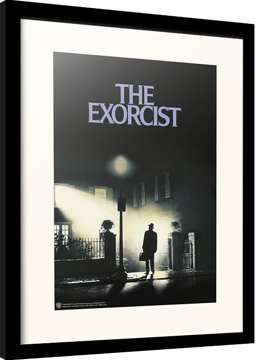 Oprawiony plakat The Exorcist