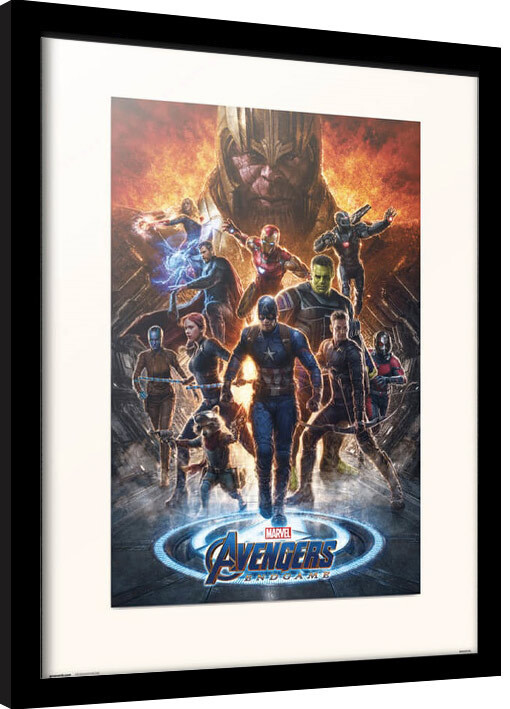 Inramad poster Avengers: Endgame