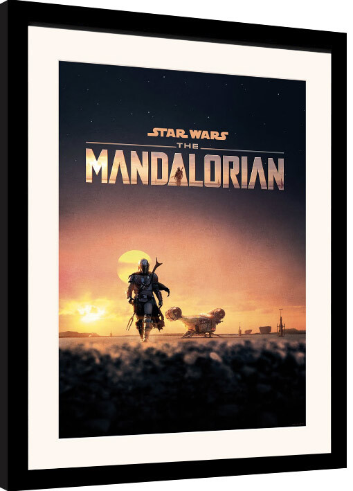 Obraz na zeď - Star Wars: The Mandalorian, 34.5x44.3 cm
