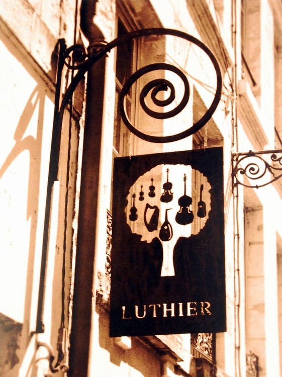 Umělecký tisk Luthier