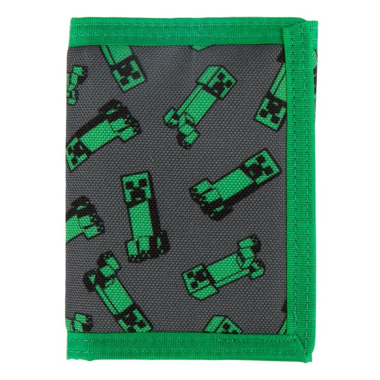 Portefeuille Minecraft - Creeper Crowd