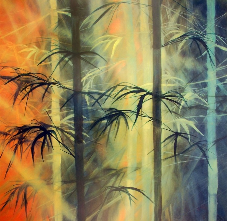 Stampa d'arte Bamboo Groove II