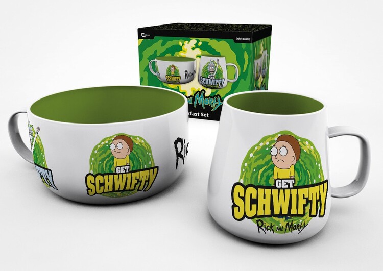 Set regalo Rick and Morty - Get Schwifty