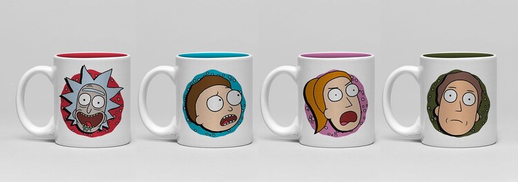 Hrnček Rick and Morty - Characters