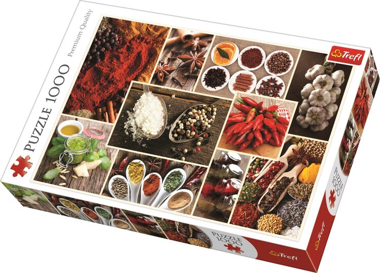 Pussel Spices - Collage
