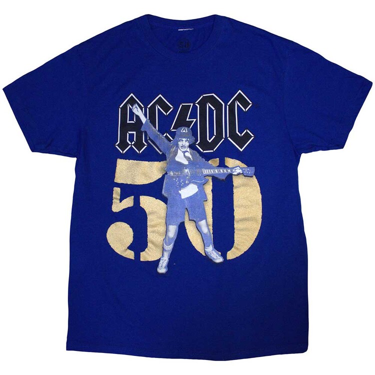 Tričko AC/DC - Gold Fifty