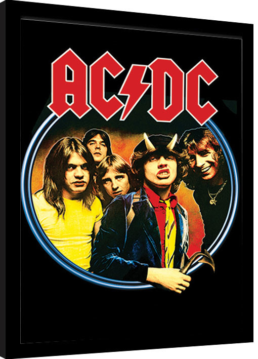 Poster encadré AC/DC - Group | Posters, tableaux | Europosters