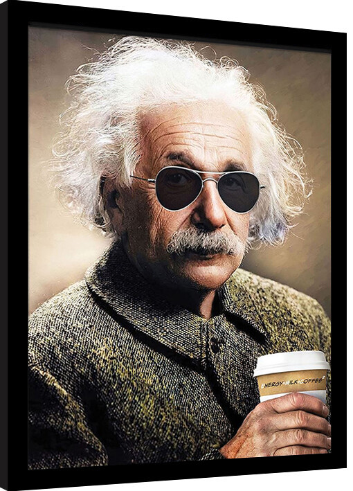 Zarámovaný plakát Ada Ingram - E=Mcoffee