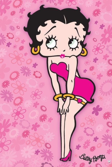 Betty Boop Flowers Poster Affiche All Poster Chez Europosters