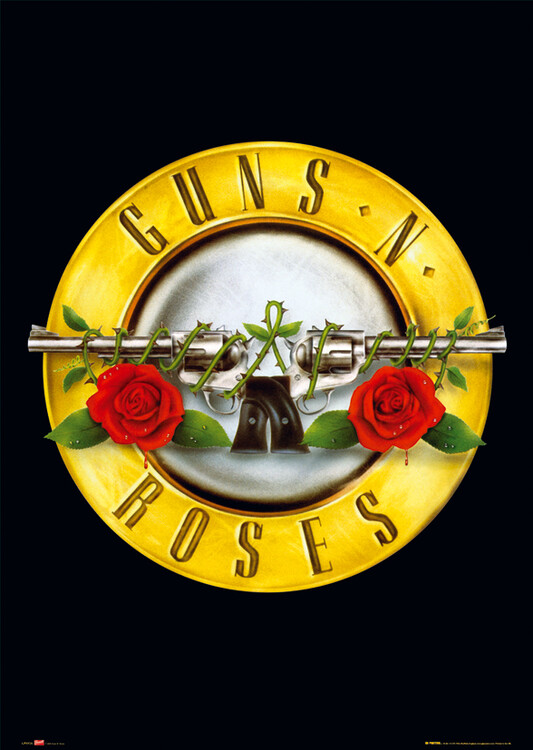 Poster Guns'n'Roses - logo