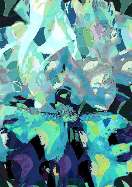 Tableau sur toile Iris