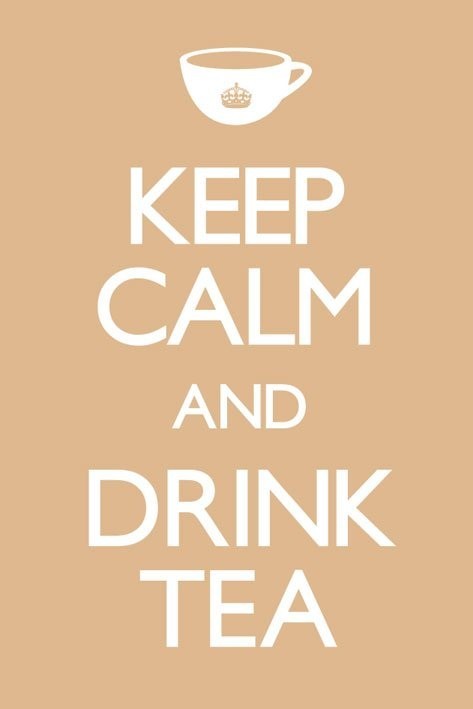 Poster, Affiche Keep calm and drink tea en ligne | 3+1 GRATUIT
