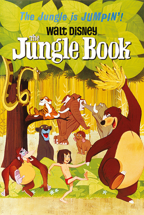 Affiche Le livre de la jungle