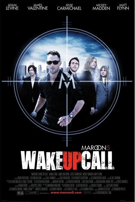 Maroon 5 - wake up call Poster, Affiche | All poster chez Europosters