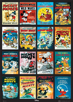 MICKEY MOUSE - compilation Poster, Affiche | All poster chez Europosters