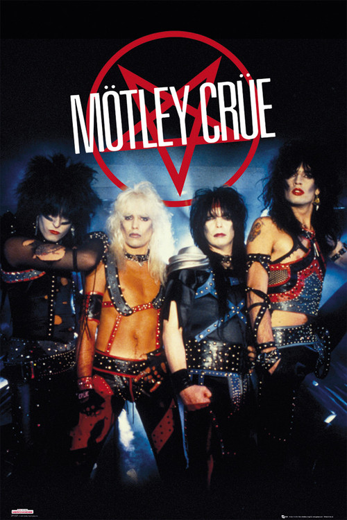 Poster, Affiche Mötley Crüe Classic en ligne 3+1 GRATUIT Europosters
