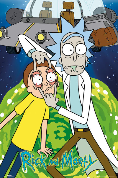 Rick & Morty - Ship Poster, Affiche | All poster chez Europosters