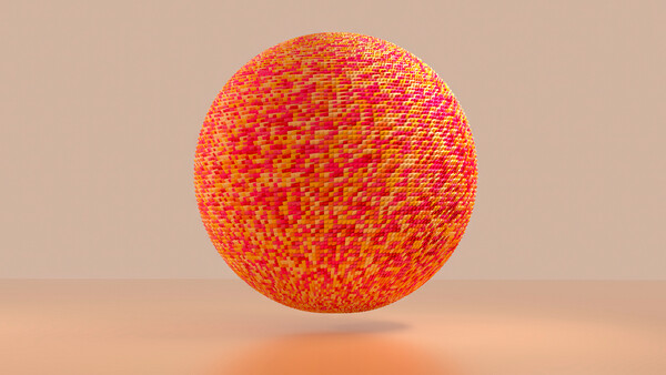 Tableau sur toile Spherical Pattern,  c.2015-2025