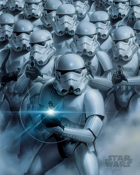 dessin de stormtrooper de star wars