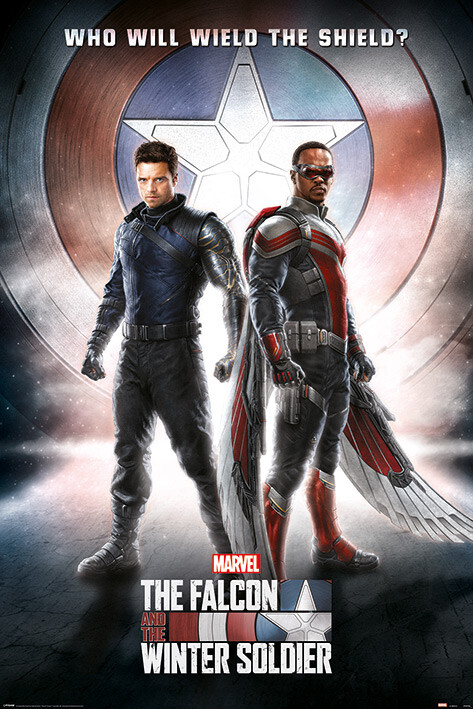 The Falcon and the Winter Soldier - Wield The Shield Poster, Affiche | All poster chez Europosters