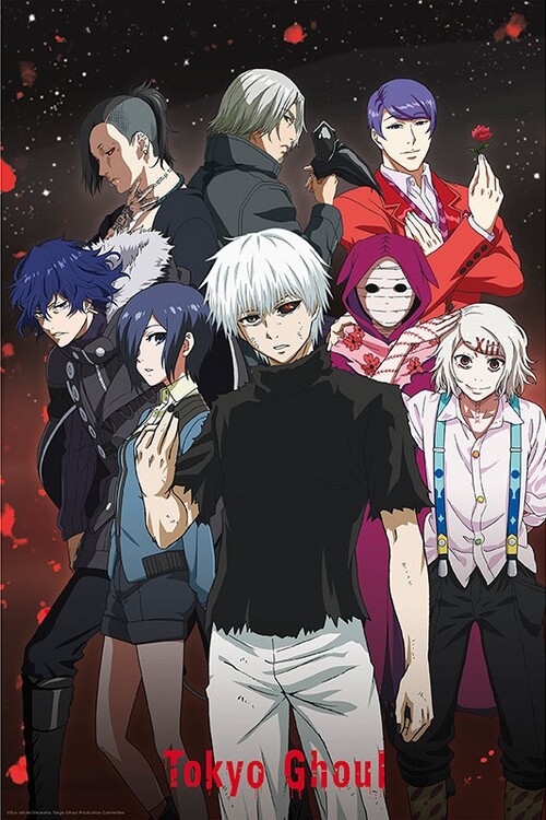 Tokyo Ghoul - Group Poster, Affiche | All poster chez Europosters