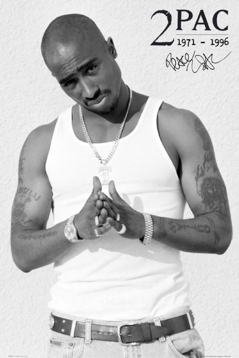 Tupac Outlaw Poster Affiche All Poster Chez Europosters
