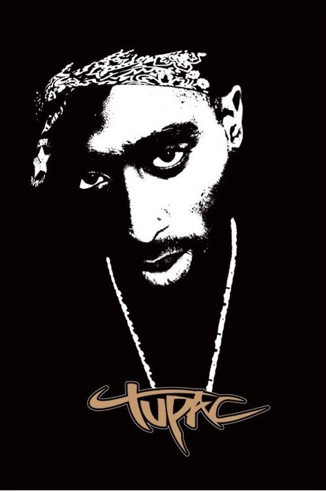 Tupac Print Poster Affiche All Poster Chez Europosters