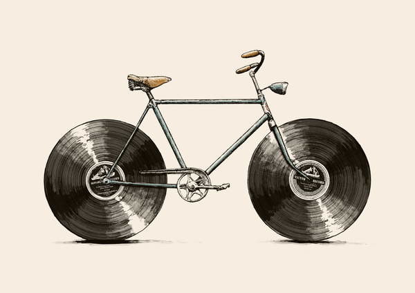 Tableau sur toile Velophone