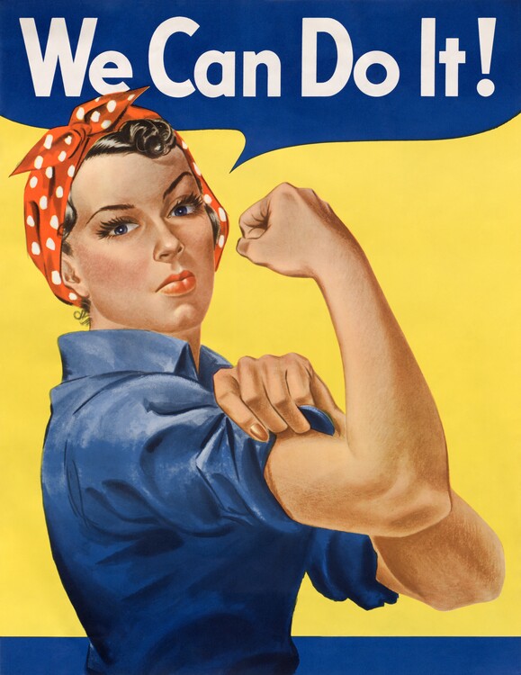 Papier peint We Can Do It