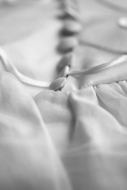 Poster Wedding dress. Back detail.