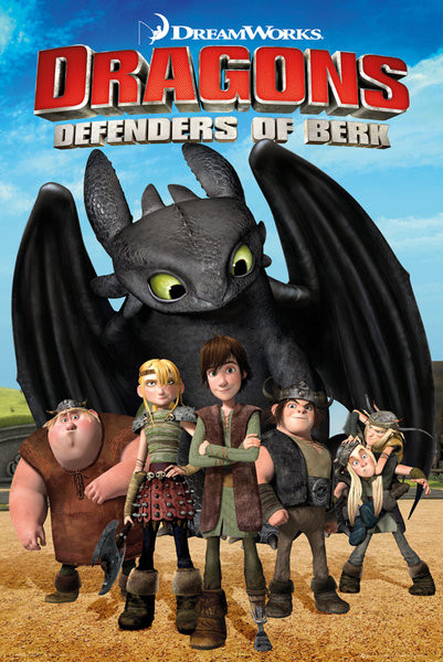 Dragon Cavalier De Beurk Tout Les Dragon DRAGONS: Cavaliers de Beurk Poster, Affiche | Acheter-le sur Europosters.fr