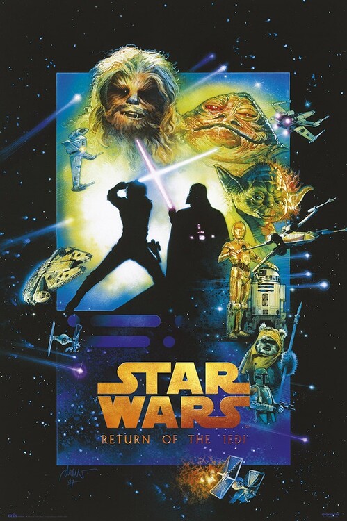 Star Wars, épisode VI : Le Retour du Jedi Poster, Affiche | Acheter-le