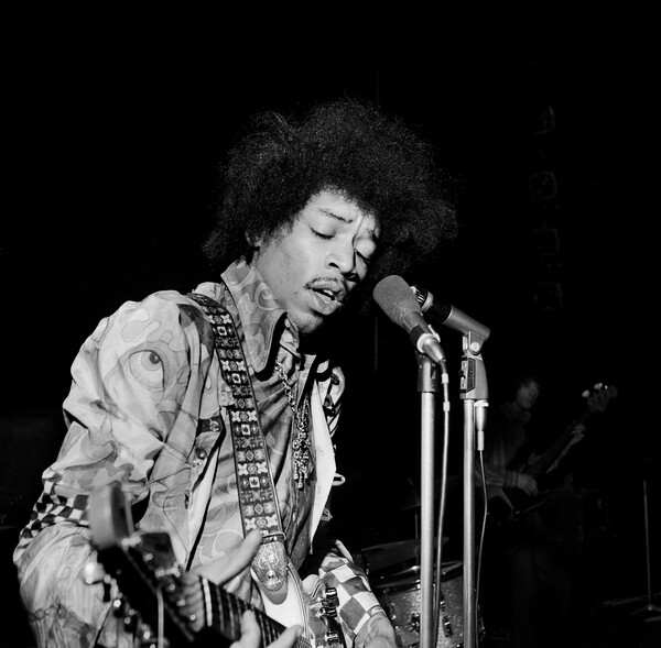 Tričko American guitarist, composer and singer Jimi Hendrix