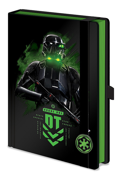 Anteckningsbok Rogue One: Star Wars Story -  Death Trooper A5 Premium