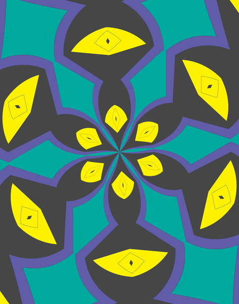 Samolepka arabesque #4,2019,